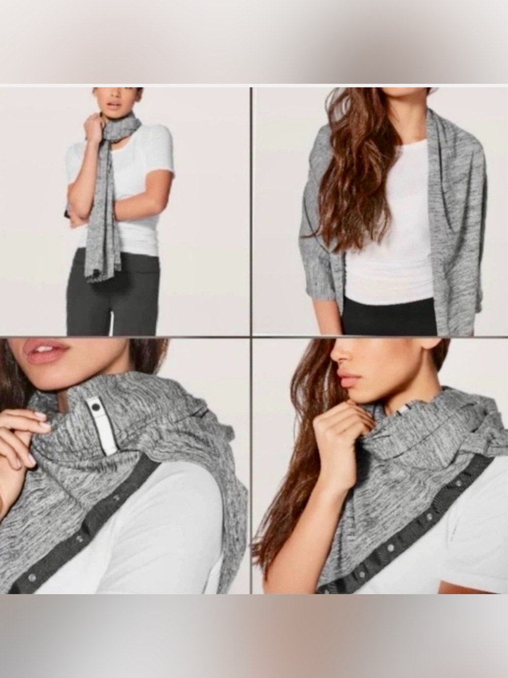 Lululemon Vinyasa Rulu Scarf Space Dye Camo